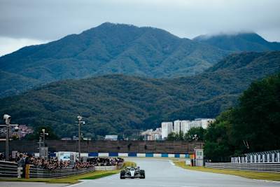 Bottas unterwegs in Südkorea