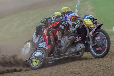 In Wellmutsweiler am Start: Imanuel Schramm/Melanie Meier-Zengin (175) und Moritz Straub/Patrick/Löffler