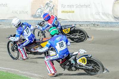 Mathias Trésarrieu (19) war bester Punktesammler, Zech Wajtknecht (17), Andrew Appleton (18) und Chris Harris siegten