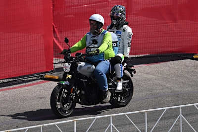 Oscar Piastri nach dem Crash