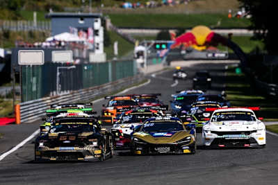 Das ADAC GT Masters sorgte für GT3-Action im Nesselgraben