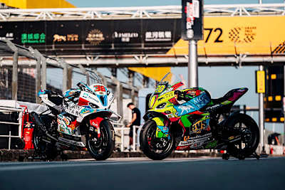 Die Motorräder blieben am Freitag in der Boxenstraße