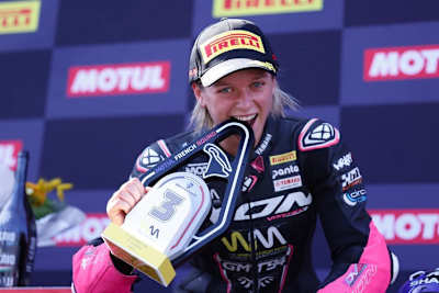 Lucie Boudesseul fuhr nicht zufällig auf das Podium