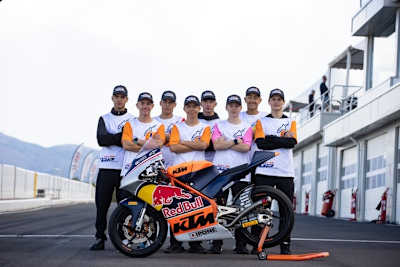 Das sind die acht glücklichen Talente, die 2026 im Red Bull MotoGP Rookies Cup fahren werden