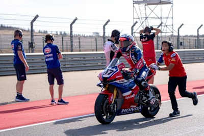 Xavi Vierge hatte nicht immer die volle Honda-Power zur Verfügung