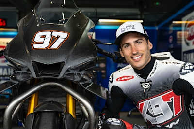 Xavi Vierge bringt gute Laune in die Yamaha-Box