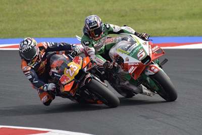 Robust: Bastianinis Attacke gegen Johann Zarco für Platz 10