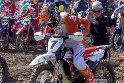 Glenn Coldenhoff startet in Crawfordsville mit der Startnummer 7