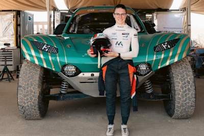 Extreme H-Serie: Mit neuem E-Boliden geht für Claire Schönborn ein neues, weiteres Betätigungsfeld auf