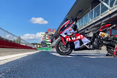 Schaut schnell aus: der Italjet Dragster 700 Twin im Gresini-Design