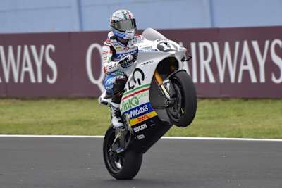 Matteo Ferrari holte sich den Sieg im zweiten Misano-Rennen