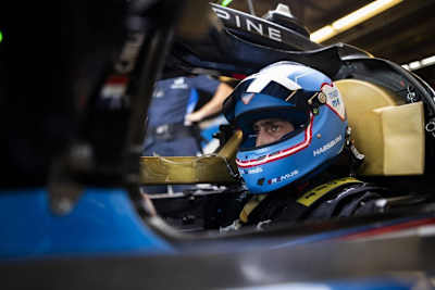 Ferdinand Habsburg im Alpine A424