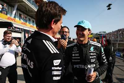 Toto Wolff und George Russell