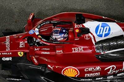 Charles Leclerc in Singapur