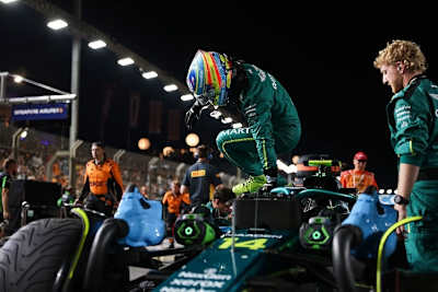 Fernando Alonso vor dem Singapur-GP