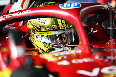 Lewis Hamilton in Singapur