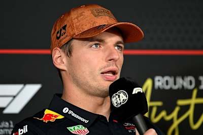 Max Verstappen in Austin