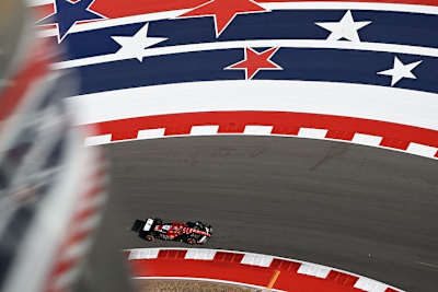 Charles Leclerc in Austin