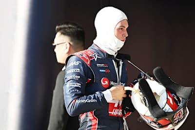 Haas-Pilot Ollie Bearman