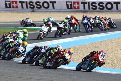 Die Rennen der Supersport-WM 300 waren stets umkämpft und spannend