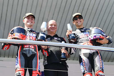 Manuel Gonzales, Jürgen Lingg und Senna Agius