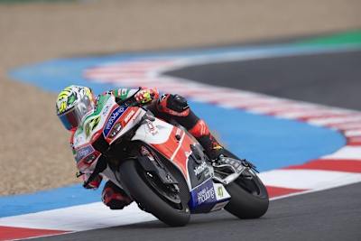 Axel Bassani hofft auf einen Windschatten, sonst ist Estoril gut für Bimota