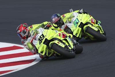 Fabio Di Giannantonio rettete Platz 3 seinem VR46-Teamkollegen