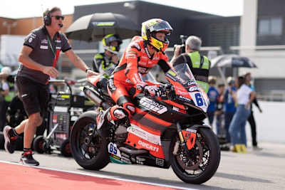 Philipp Öttl stand am Sonntag auf der Pole