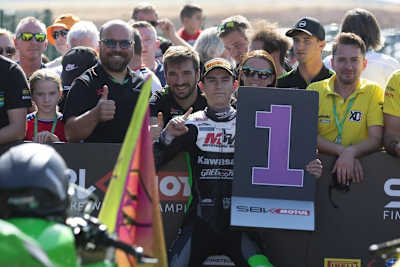 Carter Thompson holte seinen dritten Saisonsieg