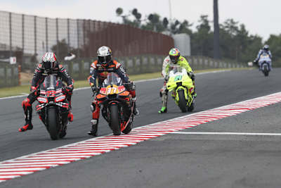 Marco Bezzecchi überholte Acosta im Rennen, Morbidelli kurze Zeit später ebenso