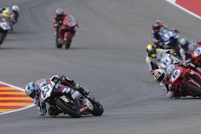 Die Meute hinter Marcel Schrötter war schnell und kampfstark