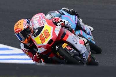 Ließ die Fans auch in der Moto3 jubeln: Joel Kelso mit Startplatz 1