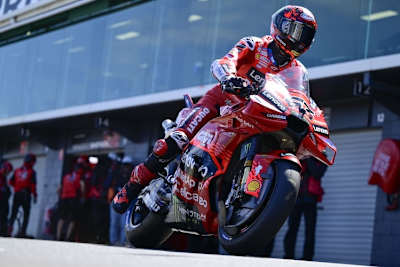 Für Pecco Bagnaia geht es am Sonntag von Startplatz 14 statt 11 los