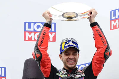 Unerwartet: Platz 3 für Marco Bezzecchi