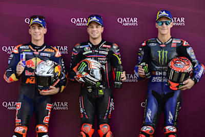 Die Top-3 im MotoGP-Q2