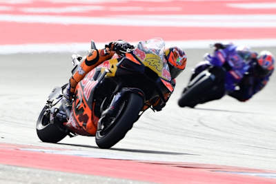 Pol Espargaro steuerte die RC16 als KTM-Ersatzmann zweimal auf Platz 10