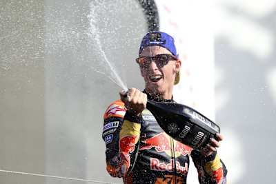 Pedro Acosta stand auch in Portugal auf dem MotoGP-Podest