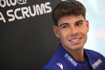Yamaha-Testfahrer und Wildcard-Pilot Augusto Fernandez