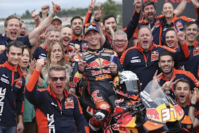 Feier in Orange: Fünfter Podestplatz in Serie für Pedro Acosta