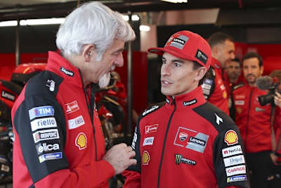 MotoGP-Dreamteam: Luigi «Gigi» Dall'Igna und Marc Marquez