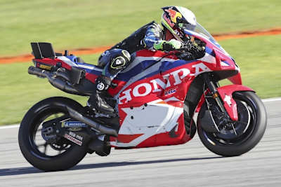 Runde 1 auf der MotoGP-Honda für Diogo Moreira