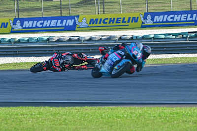 Schlüsselszene: Manuel Gonzalez crasht in der Zielkurve