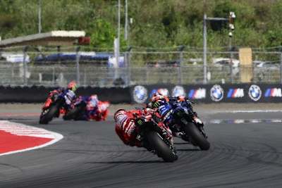 Pecco Bagnaia fuhr in Mandalika dem Feld hinterher