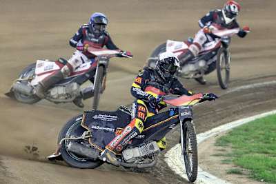 Mario Häusl gelang für Landshut das entscheidende Überholmanöver