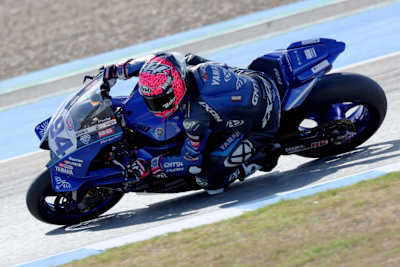 Lucas Mahias fuhr Bestzeit