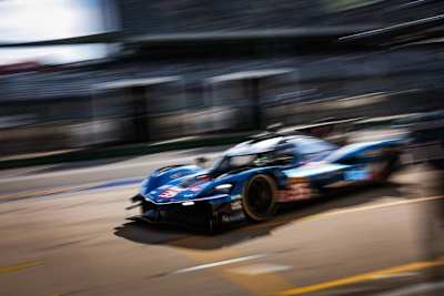 Der Alpine A424 von Paul-Loup Chatin, Ferdinand Habsburg und Charles Milesi