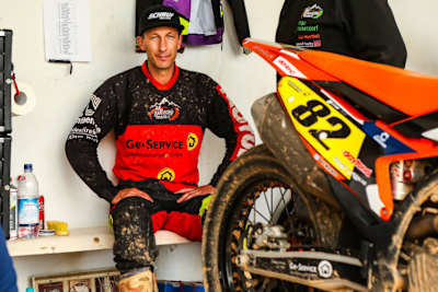 Markus Jell fährt derzeit nur Flat-Track-Rennen