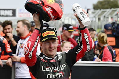 Joel Kelso hatte Spaß mit den australischen Fans