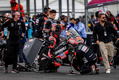 WM-Tabellenführer Manuel Gonzalez auf der Kalex von Intact GP