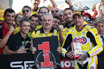 Andrea Iannone schenkte Go Eleven zum Abschied solide Ergebnisse